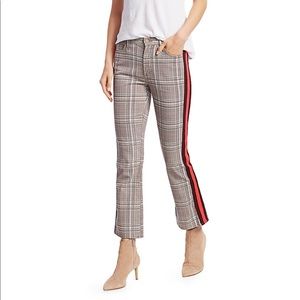 Mother Insider Kick Flare Cropped Pants